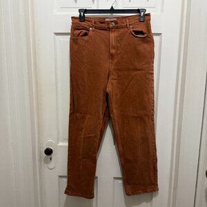 Everlane Organic Cotton Way High Jeans - Brown